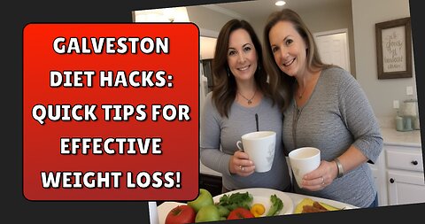 Galveston Diet Hacks Quick Tips for Effective Weight Loss!