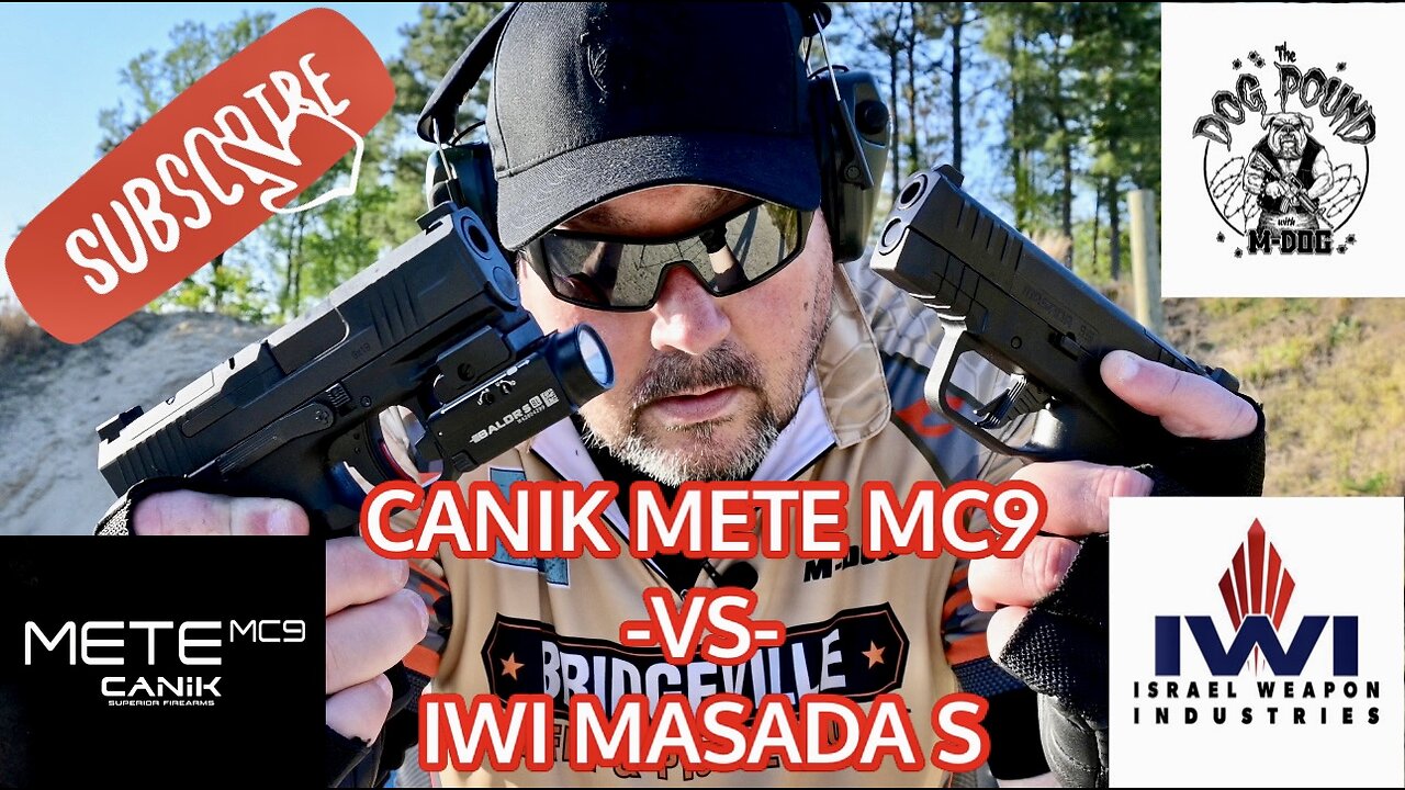 CANIK METE MC9 VERSUS IWI MASADA S 9MM! WHICH ONE IS BETTER! GREAT EDC OPTIONS!