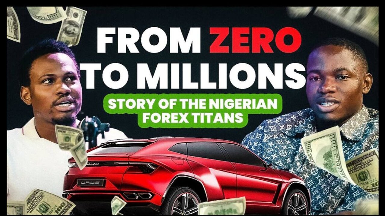 From $0 to A millionaire 💰Story of the 1st forex trader to Buy a Lamborghini🚗💨
