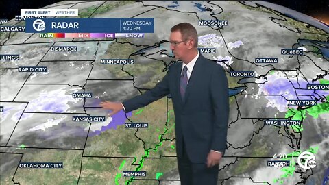 Snow returns late week