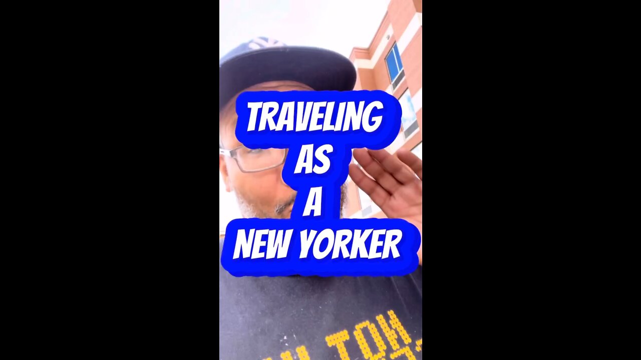 Traveling as a New Yorker! 🤣🤣