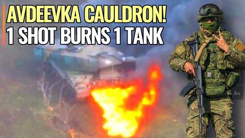 MUST WATCH: Most advanced NATO armor burning around Avdeevka