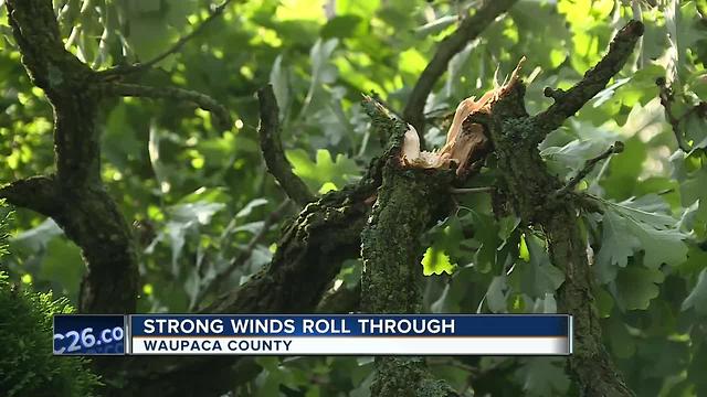 Waupaca County storm leaves a wake of damage