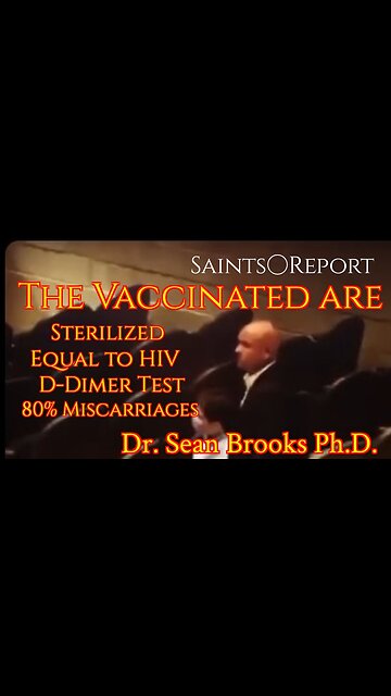 ⚫2565. Vaccine Holocaust | Dr. Sean Brooks Ph.D.