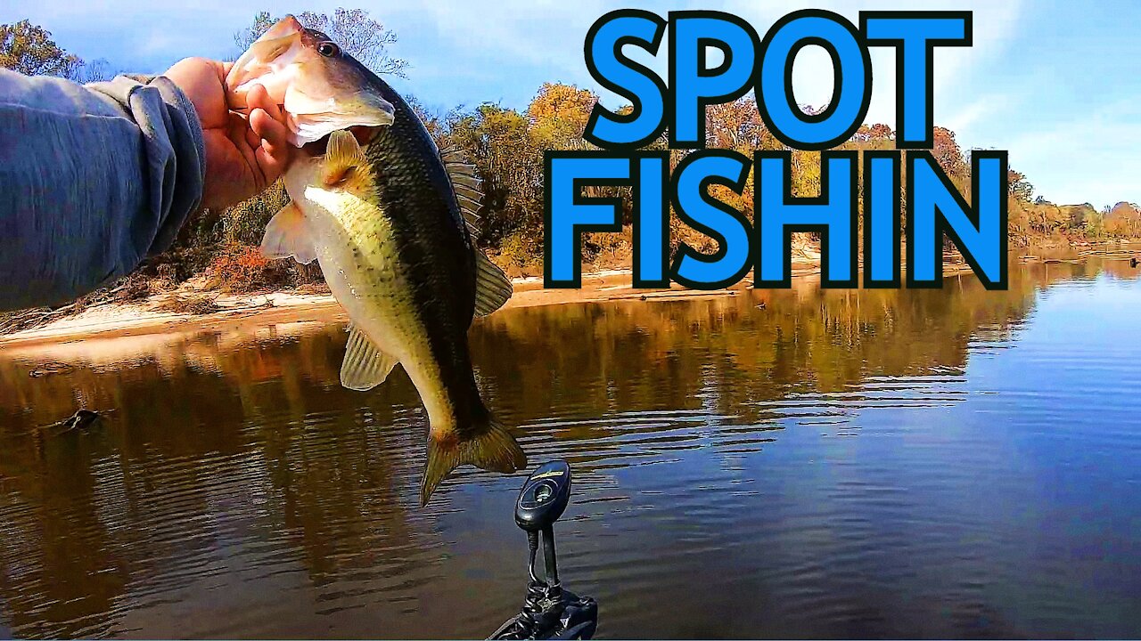 Catching Spotted Bass on the Pearl River in the Fall