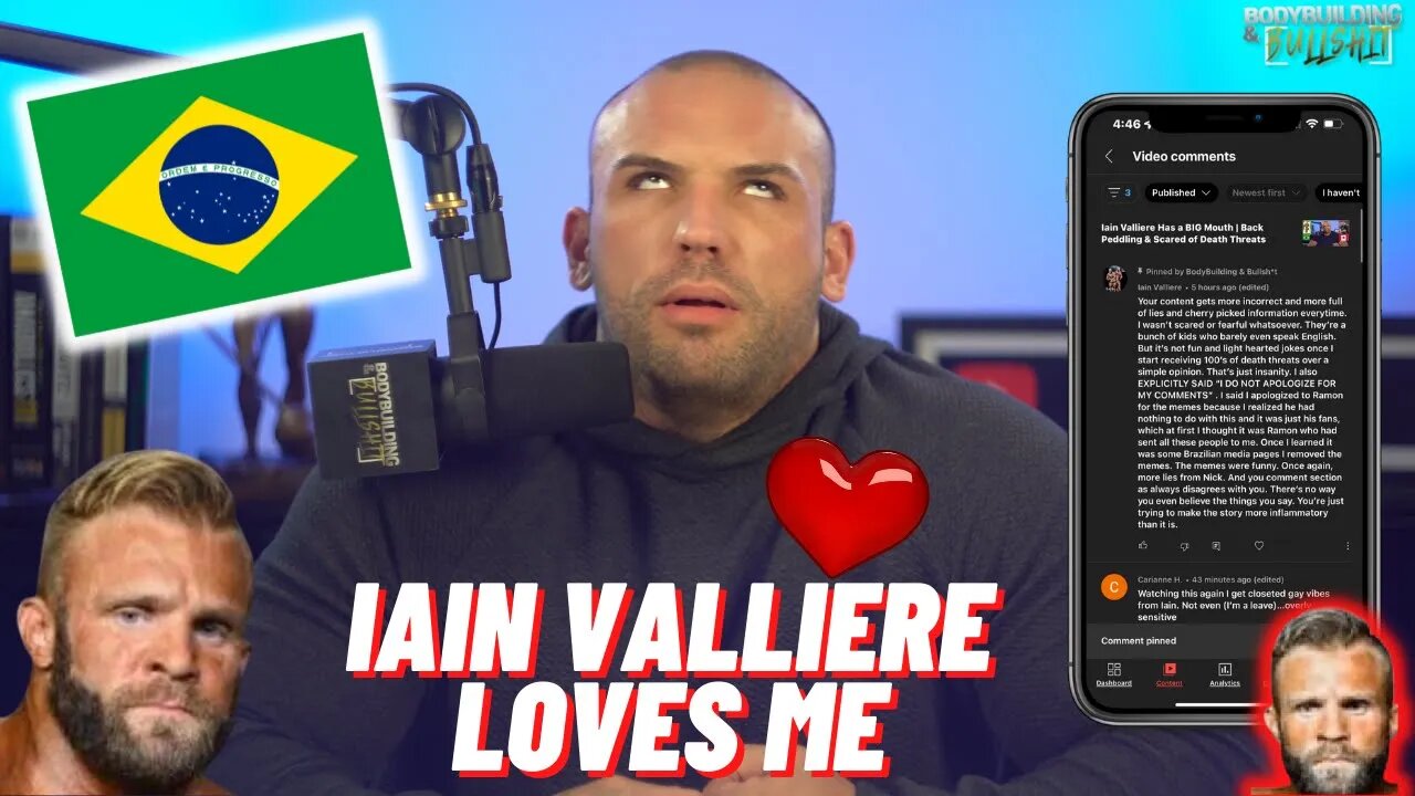 Iain Valliere Vs. Ramon Dino & Brazil