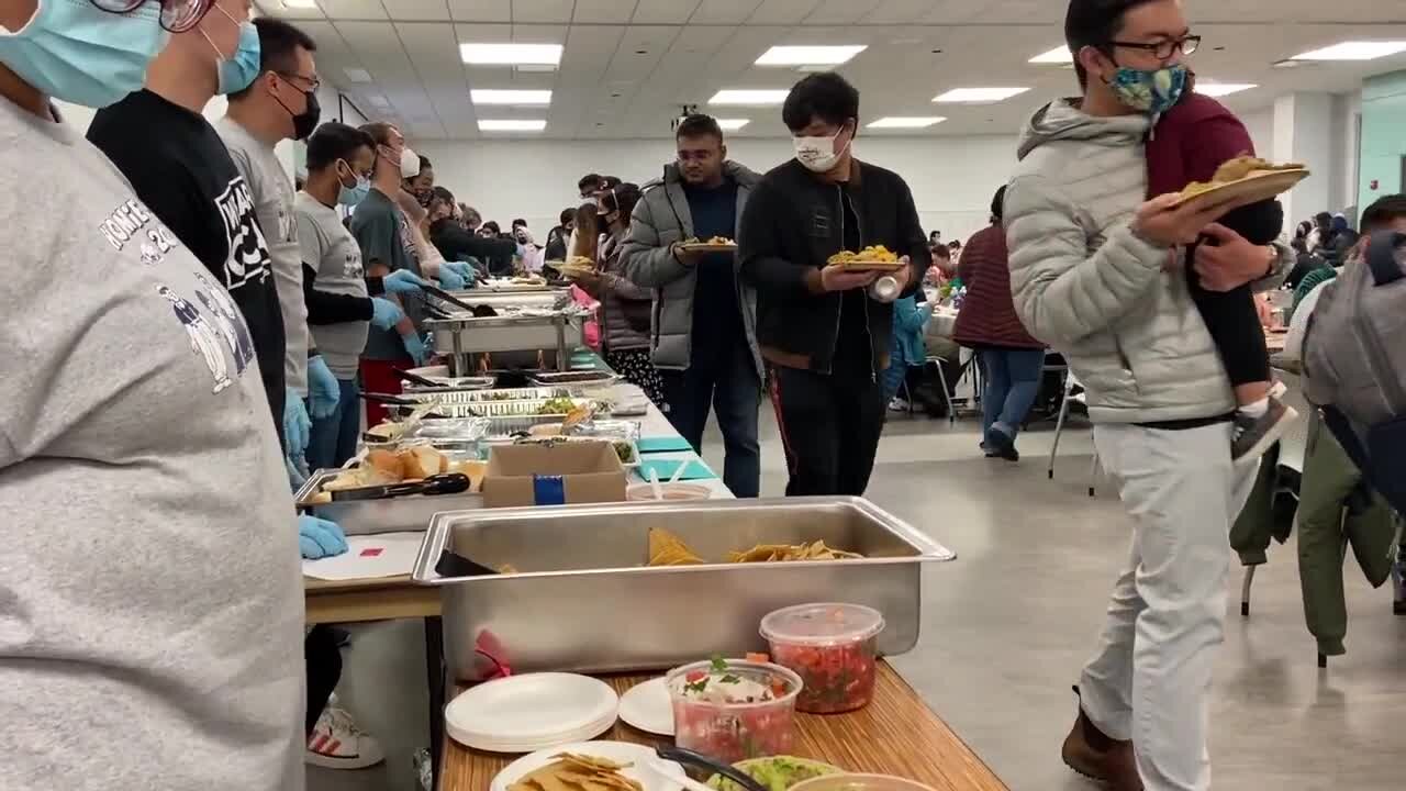 MSU hosts Thanksgiving dinner for students who can't go home