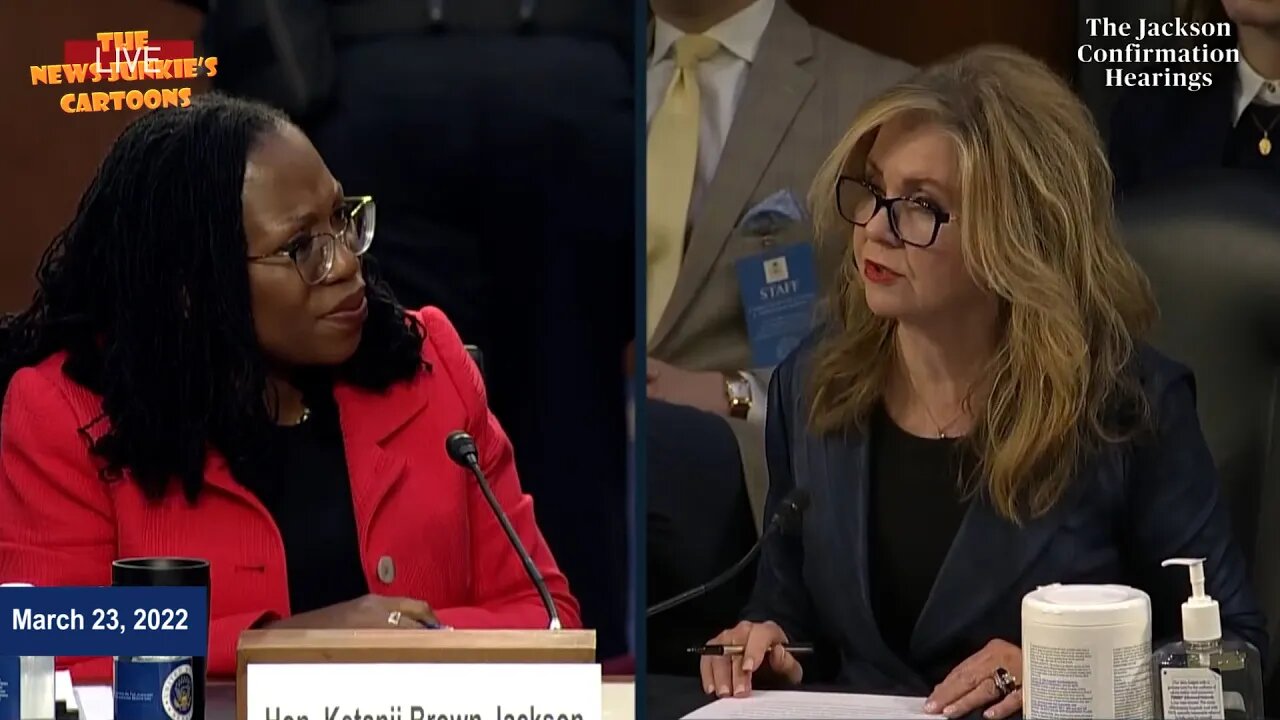 Sen. Blackburn: "Can you provide a definition for the word 'woman'?" Jackson: "I'm not a biologist."