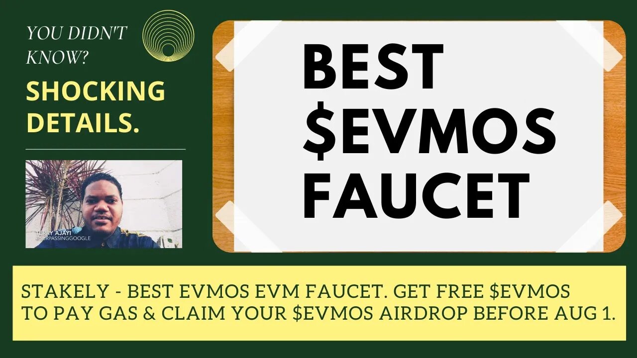 Stakely - Best Evmos EVM Faucet. Get Free $EVMOS To Pay Gas & Claim Your $EVMOS Airdrop Before Aug 1