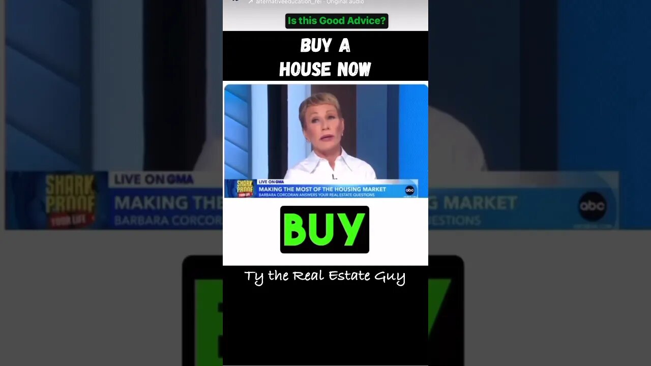 Home prices will SOAR when Mortgage Rates DROP Barbara Corcoran