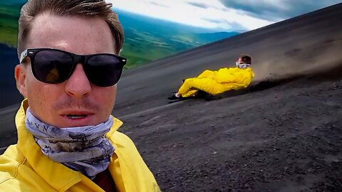 We Went Volcano Boarding in Nicaragua