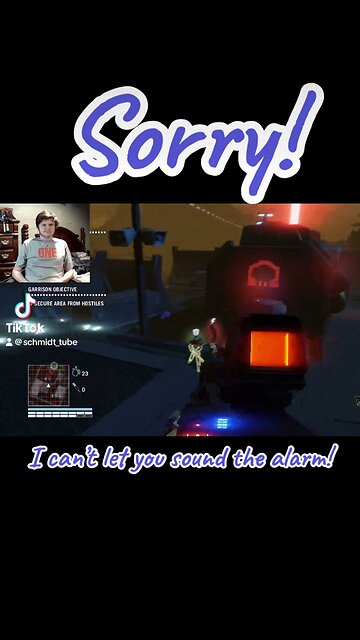 Sorry! I can’t let you sound the alarm. #farcry3blooddragon #sniper #explosives #hostiles #alarm