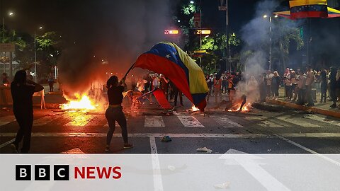 Venezuelan opposition figure faces arrest warrant | BBC News