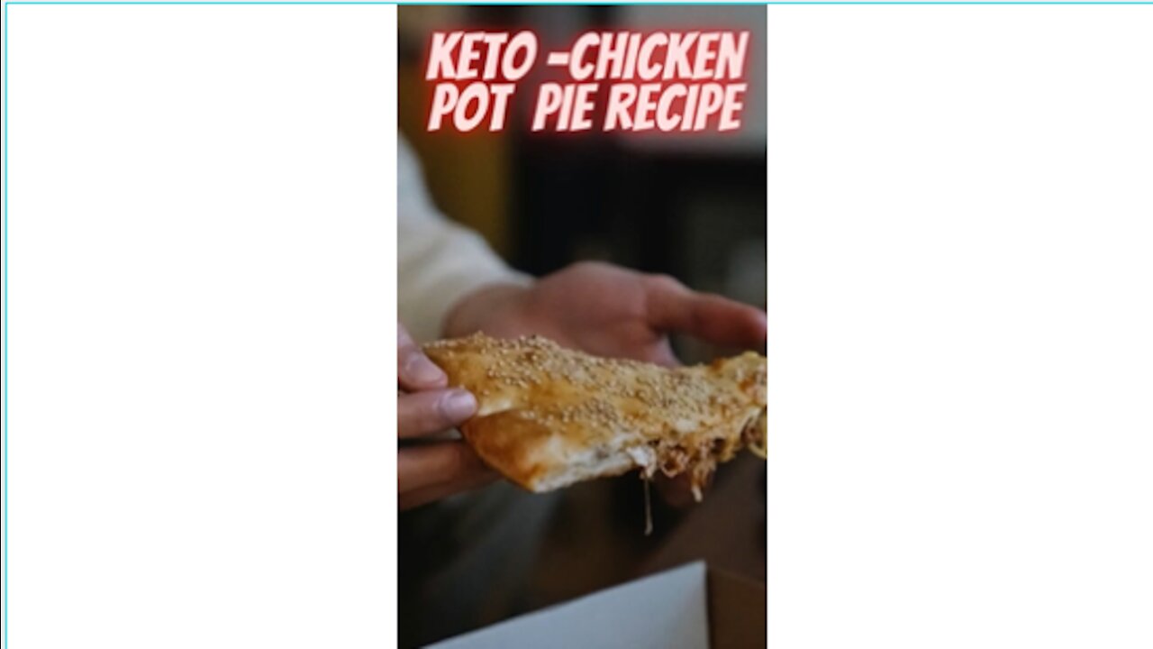 keto chicken pot pie recipe #Recipes #Keto #shorts