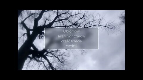 Obłomow -Iwan Gonczarow część III rozdz. 2