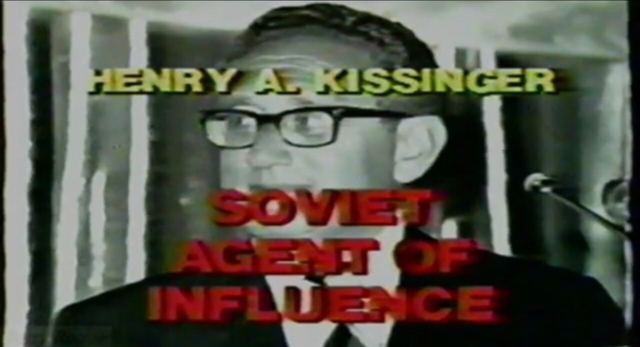 Lyndon Larouche Exposed Kissinger and Bertrand Russell Secret Plot With USSR - World Domination