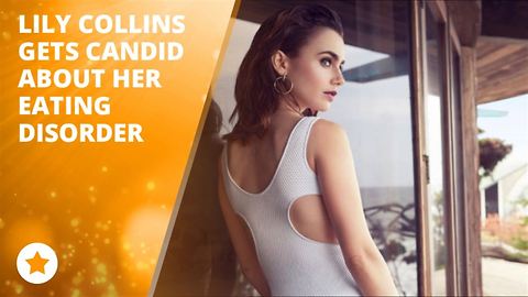 Lily Collins talks eating disorders and body confidence