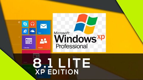 SAIU WINDOWS 8.1 LITE X64 COM TEMA DO XP