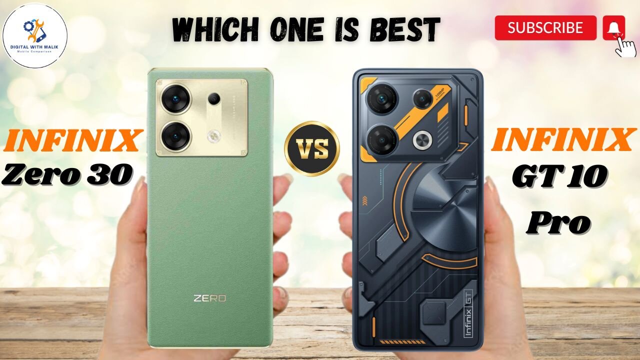 Infinic Zero 30 Vs Infinix GT 10 Pro | Full Comparison ⚡️