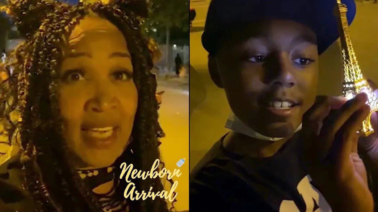 Kym Whitley Takes Son Joshua To Paris For European Vacation! 🗼