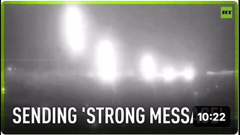 Russian missile launch ‘sends very strong message' to the West
