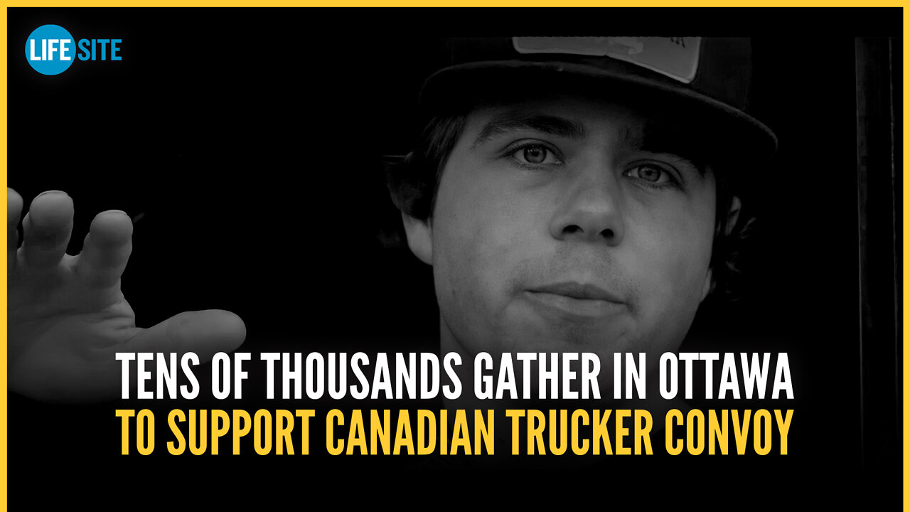 Tens of thousands gather in Ottawa to support Canadian Trucker Convoy