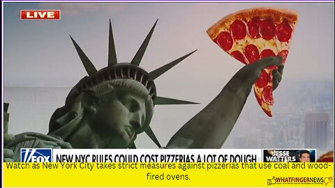 Watch as New York City takes strict measures against pizzerias that use coal and wood-fired ovens.