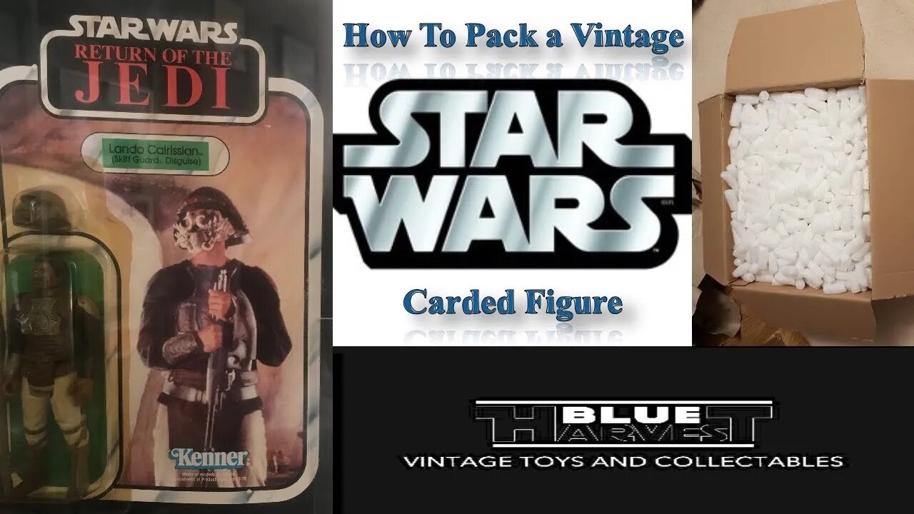 How To Pack A Vintage Star Wars Carded Figure