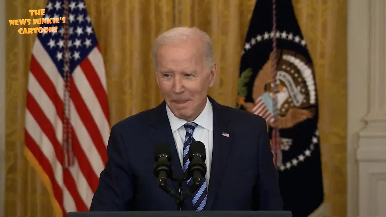 Biden smirks looking at the press begging for answers: Are you urging China to help isolate Russia?