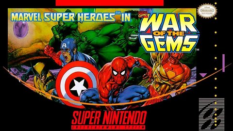 Marvel Super Heroes War of the Gems - SNES (Egypt)