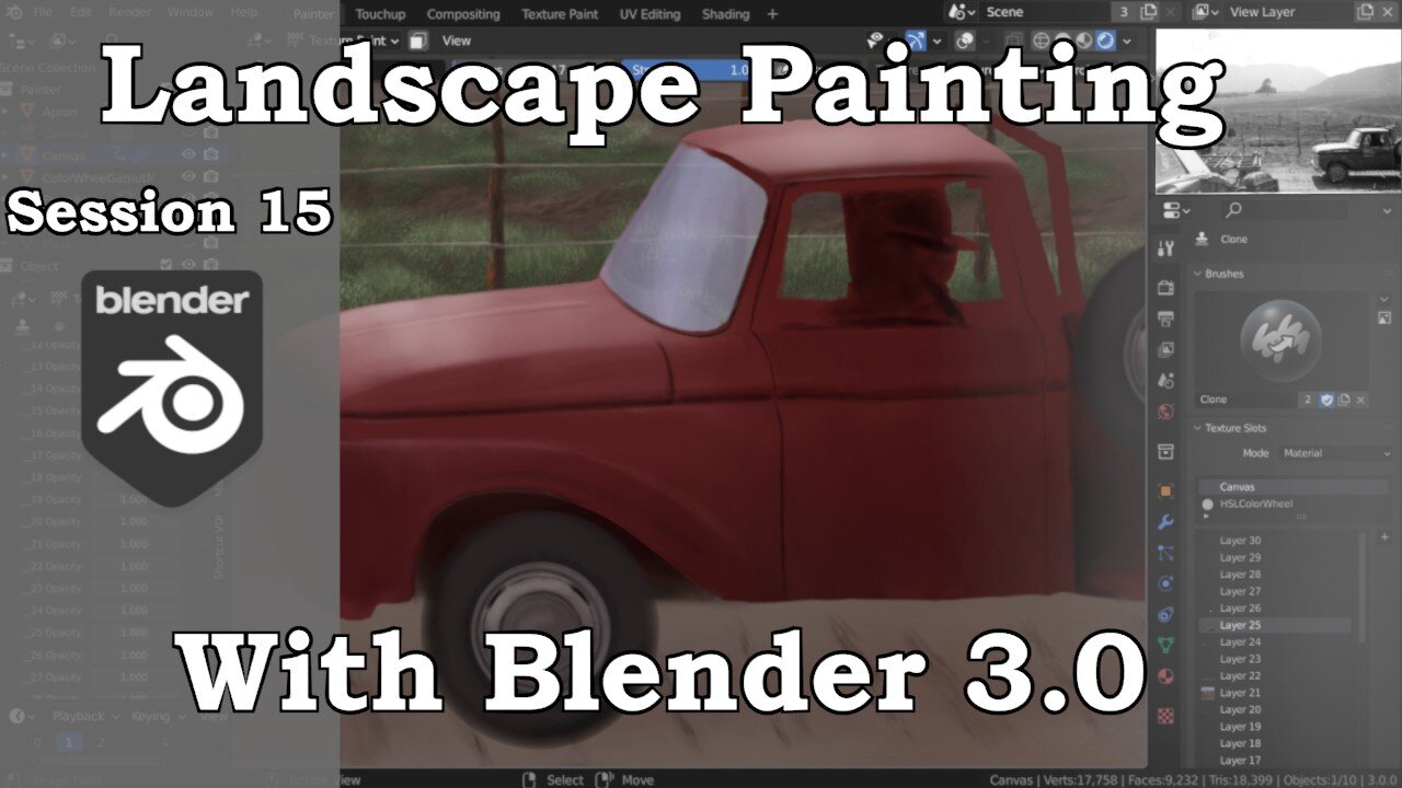 Painting With Blender, Session 15