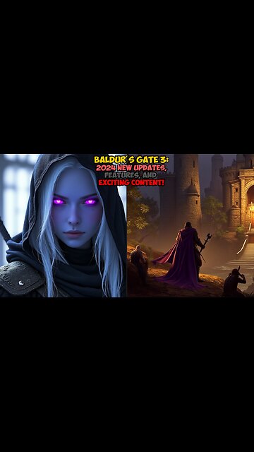 Baldur's Gate 3: 2024 NEW Updates, Features, and Exciting Content!