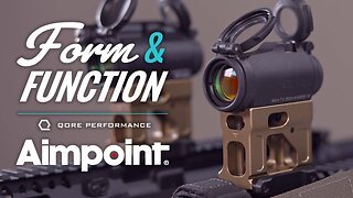 Take 1 𝙁𝙊𝙍𝙈 𝘼𝙉𝘿 𝙁𝙐𝙉𝘾𝙏𝙄𝙊𝙉: 𝙍𝙚𝙙 𝘿𝙤𝙩 𝙍𝙚𝙫𝙤𝙡𝙪𝙩𝙞𝙤𝙣 (Ep. 1 Aimpoint "Buck" Buckner)
