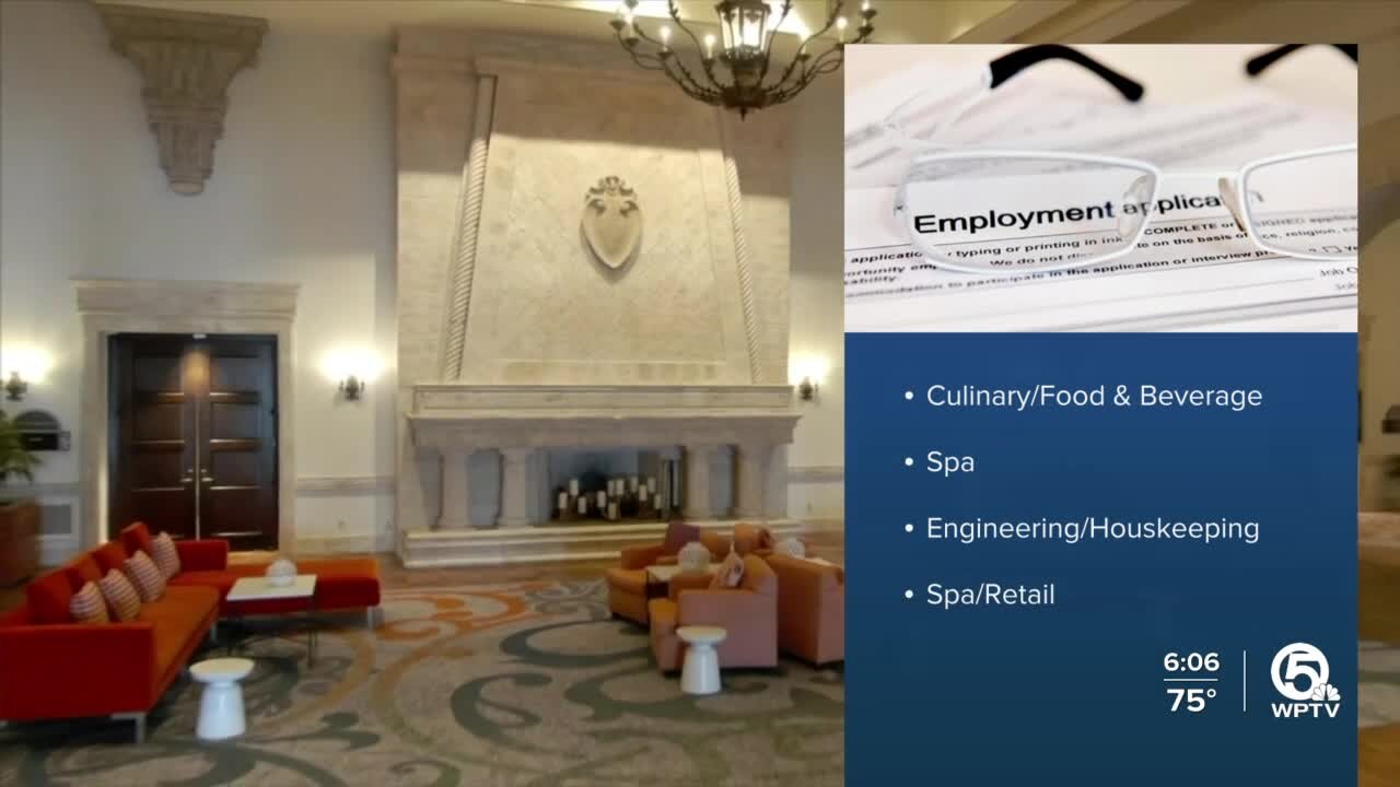 The Boca Raton resort hosting job fair to fill 600 positions