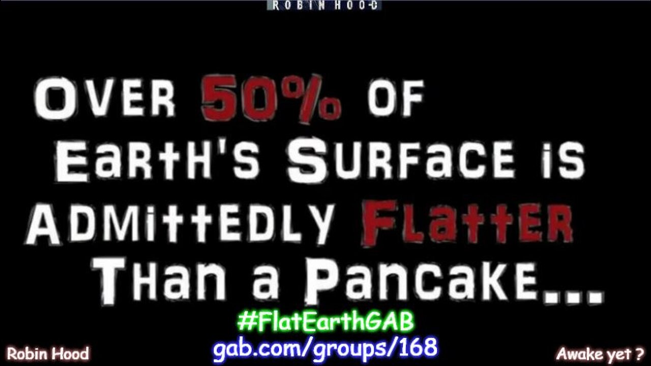 10. Over 50% of Earth's Surface is Admittedly Flatter than a Pancake!