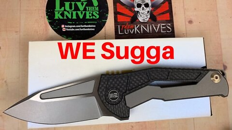 WE Sugga Willumsen knife Disassembly Inclued