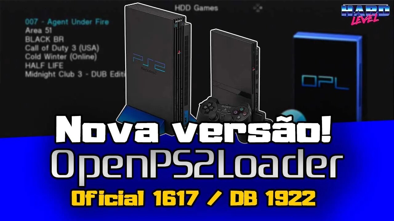 Open PS2 Loader (OPL) OFICIAL 1617 / DB 1922 - Nova versão! Conheças as novidades!