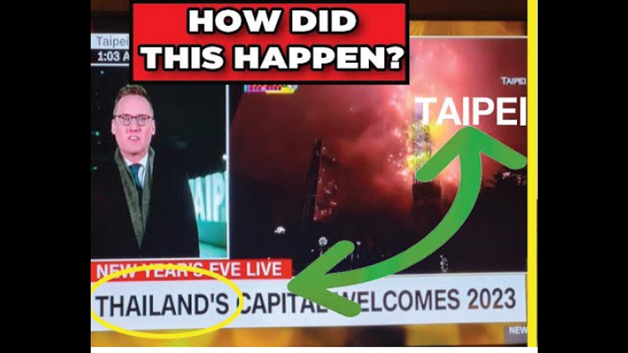 CNN Mixed Up Taiwan With Thailand in several segments