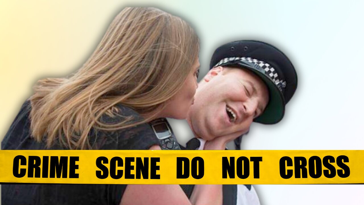 Cop Caught Making Out with Underdressed Woman While on Duty!