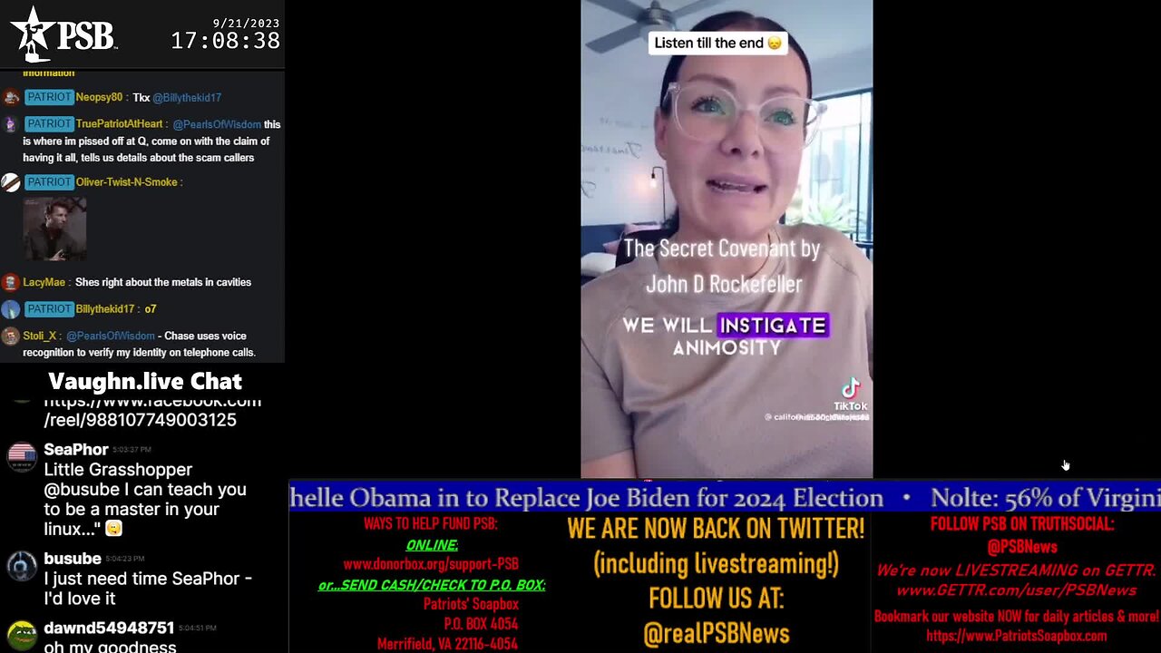 2023-09-21 17:01 EDT - Freedom Rings: with Pamphlet Anon