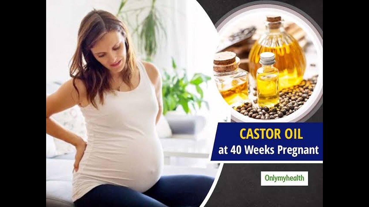 TAKING CASTOR OIL TO INDUCE LABOR | BIRTH VLOG LABOR & DELIVERY