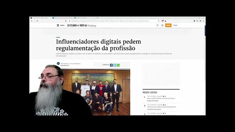 IDIOTAS querem 'Regulamentar profissão de INFLUENCER', papel rabiscado extremamente ARRISCADO