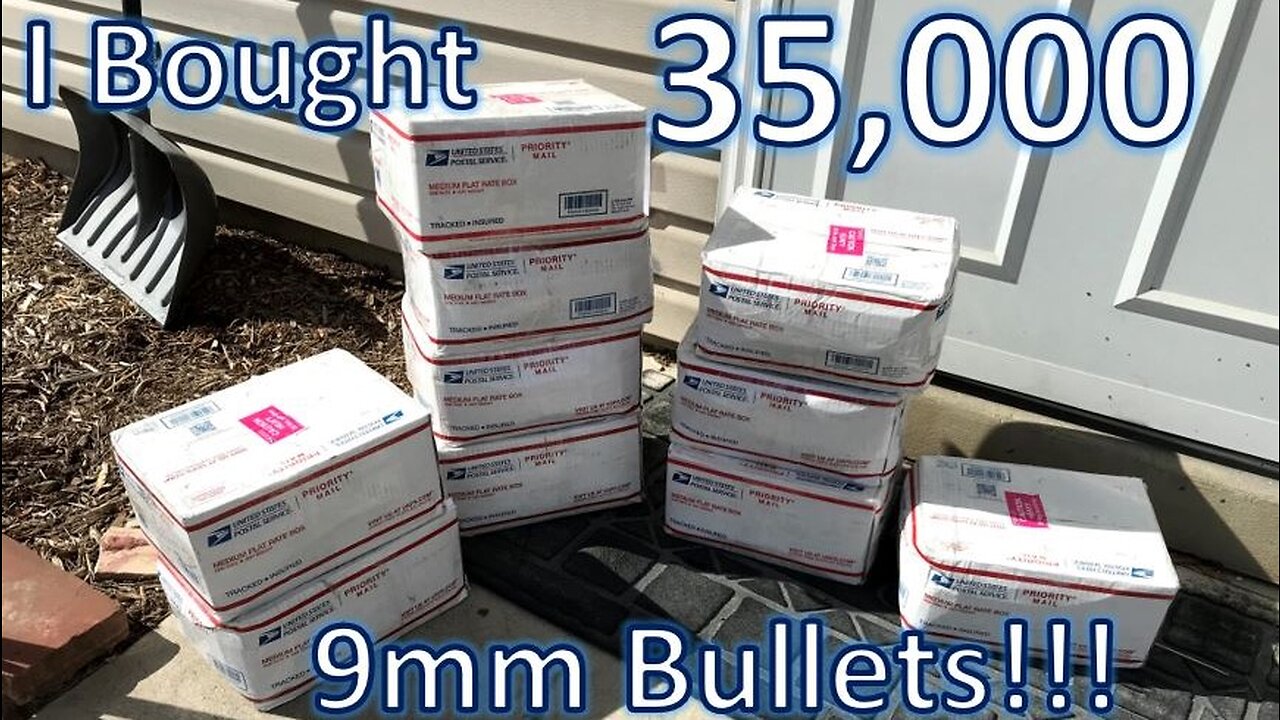 I Just Bought 35,000 9mm Bullets!!!!