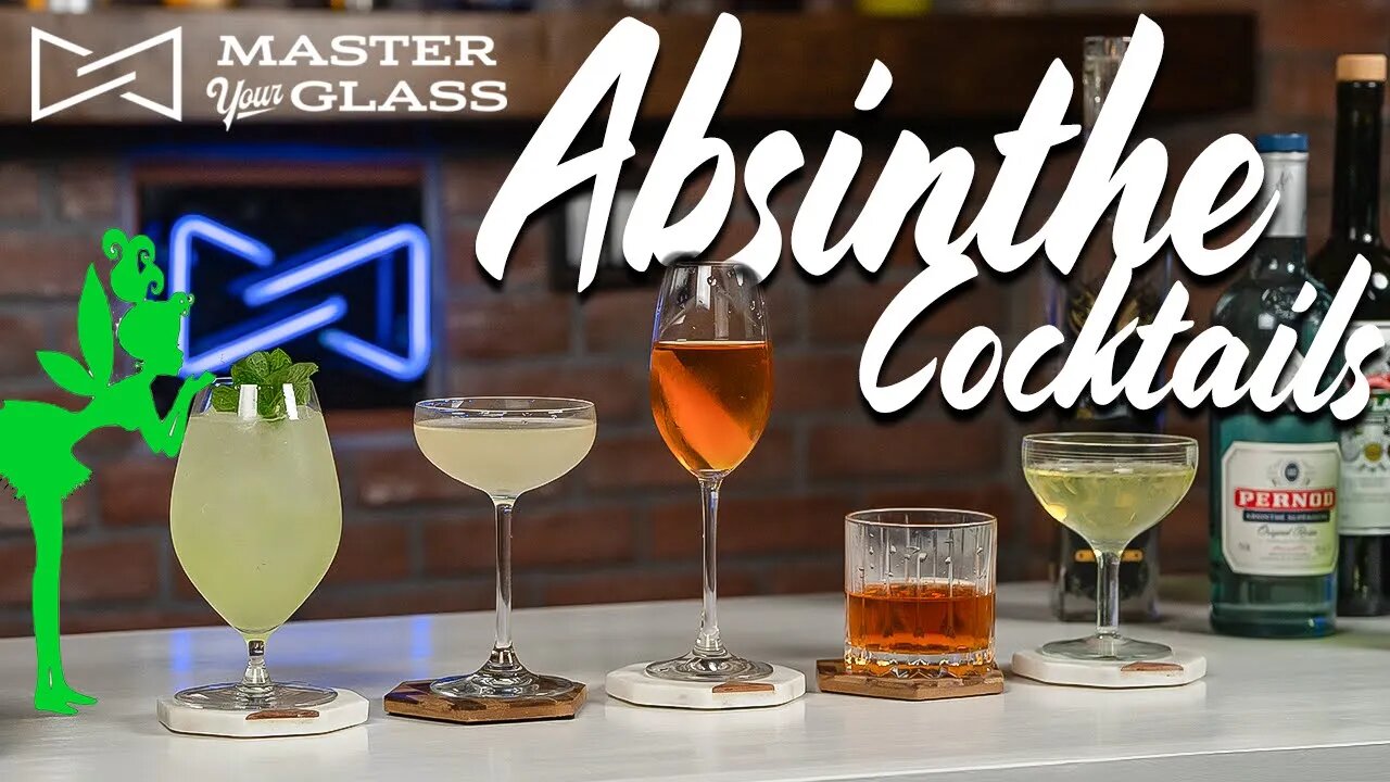 5 MUST TRY Absinthe Cocktails! | Master Your Glass