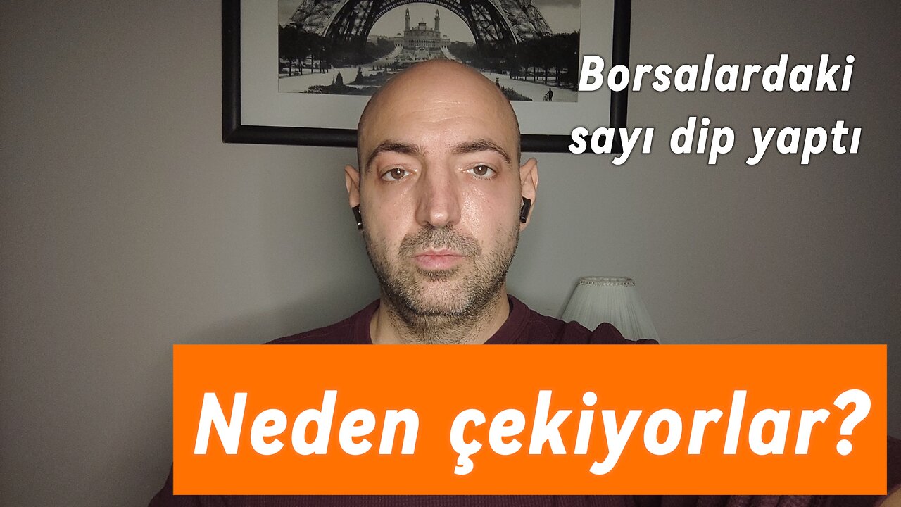 Boorsalardaki sayı dip yaptı