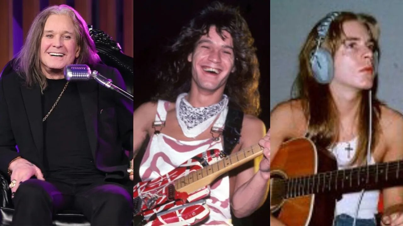 Ozzy Osbourne On Randy Rhoads / Eddie Van Halen Rivalry