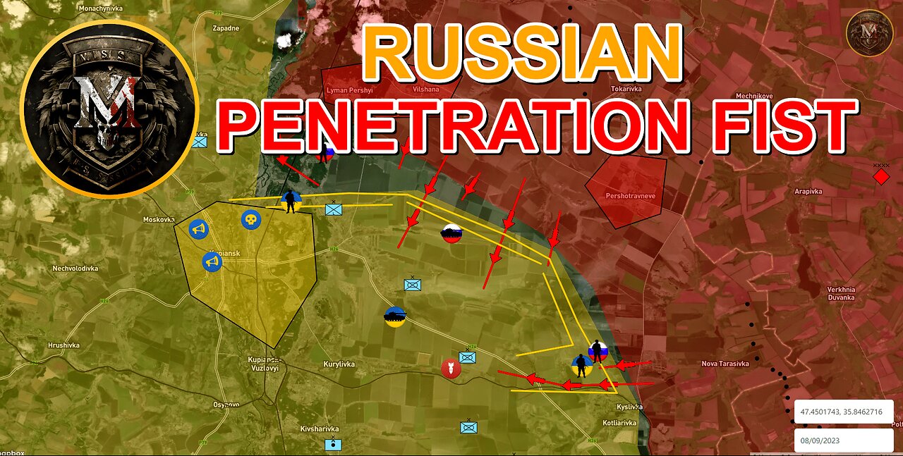 Summer Operations | The Ukrainian Northern Flank Collapsed. Military Summary And Analysis 2023.08.09