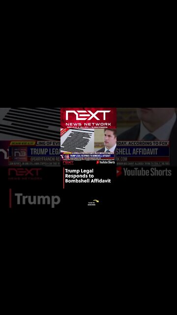 Trump Legal Responds to Bombshell Affidavit #shorts
