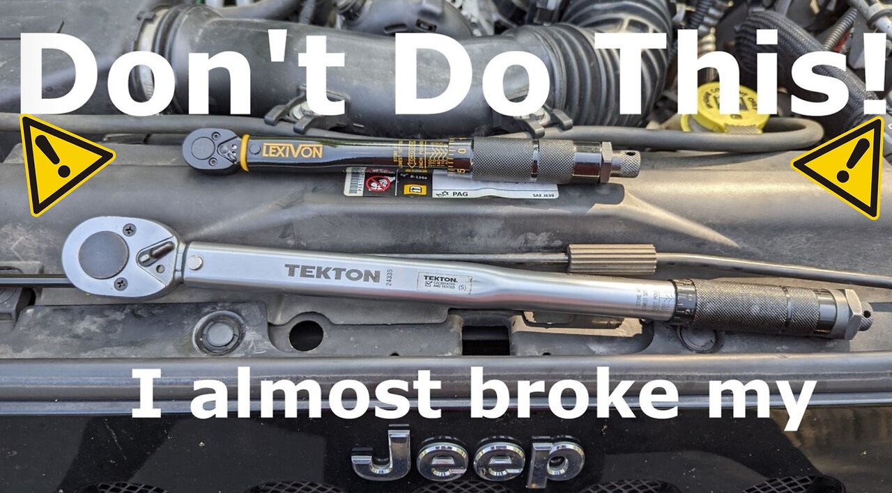 Don't be me, use the right Torque.
