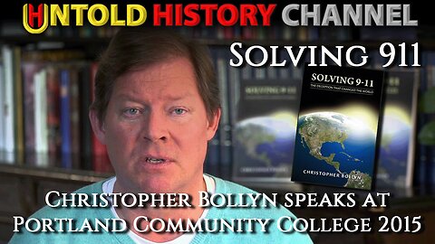 Christopher Bollyn Speaks at Portland Community College 2015